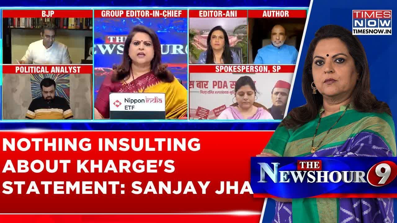 Sanjay Jha On Mallikarjun Kharge's Remarks: 'A Legitimate Statement By Political Competitor' | WATCH