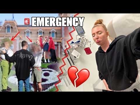 Facing an EMERGENCY in Disneyland 🚨🚑 (ER trip, lost & found, & accidents)