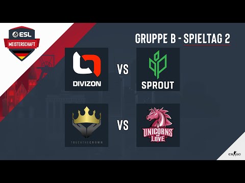 DIV vs. Sprout & TTC vs. UOL - ESL Meisterschaft 2020 - CS:GO - Season 2 - Gruppe B