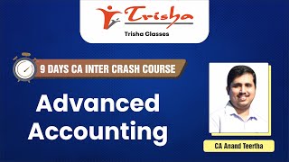 Advanced Accounting CA Inter Revision in English - May 2024 onwards - Session 1