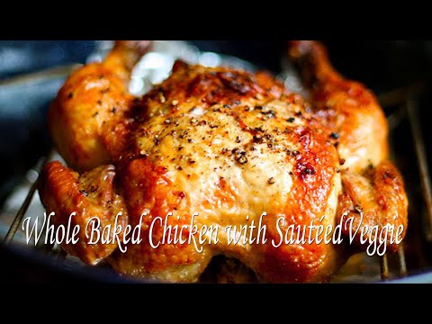 Whole Chicken Roast with Veggie