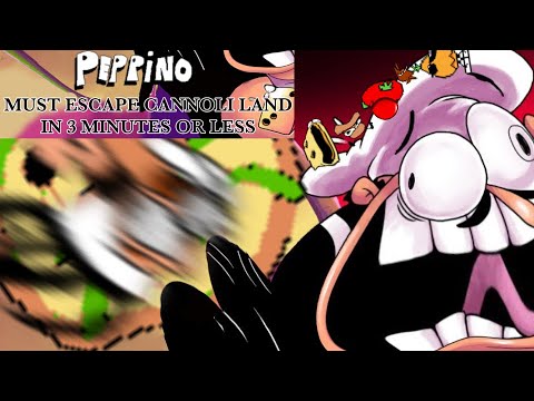 YTP - PEPPINO MUST ESCAPE CANNOLI LAND IN 3 MINUTES OR LESS (IT’S PIZZA TIME WITH LYRICS YTP)