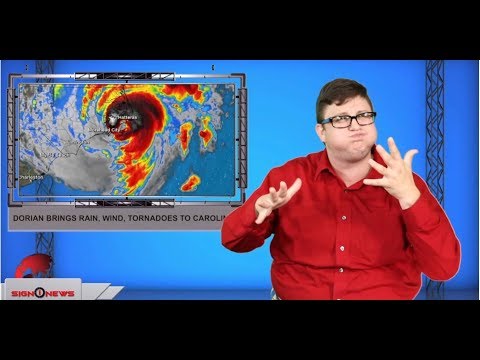 Dorian brings rain, wind, tornadoes to Carolinas (ASL - 9.6.19)
