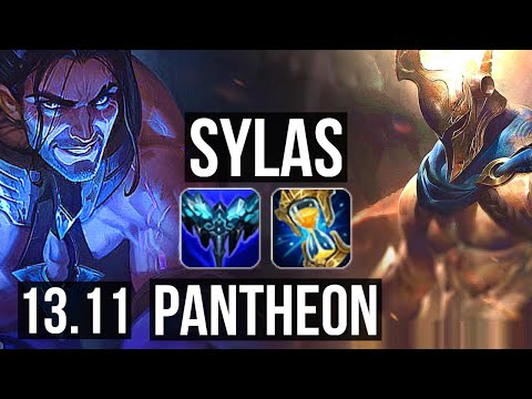 SYLAS vs PANTHEON (MID) | 5/0/9 | KR Master | 13.11