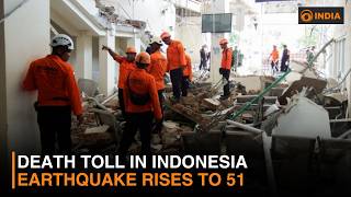 Indonesia Quake Toll Hits 51 as Rescuers Search for Survivors & more news | DD India Live | 6 PM IST
