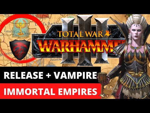 RELEASEDATUM und VAMPIRFÜRSTEN - Warhammer 3 Immortal Empires | Total War News