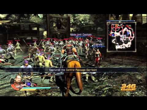 Dynasty Warriors 8 - Wu Part 1 - Battle of Xiangyang [PS3] (Saving Sun Jian Tutorial)