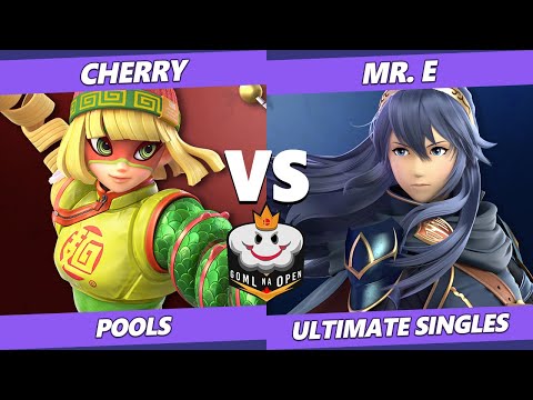 GOML NA Open Northeast USA SSBU - Cherry (Min Min) Vs. Mr. E (Lucina) Ultimate Pools