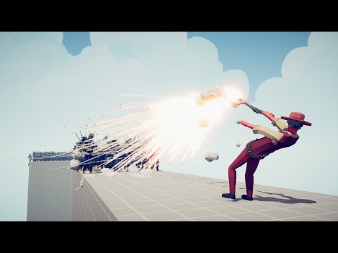 GOD QUICKDRAW BRIDGE LAST STAND - Totally Accurate Battle Simulator