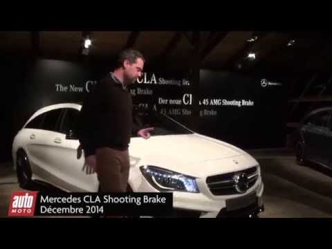 Mercedes CLA Shooting Brake : présentation vidéo au Salon de Los Angeles 2014