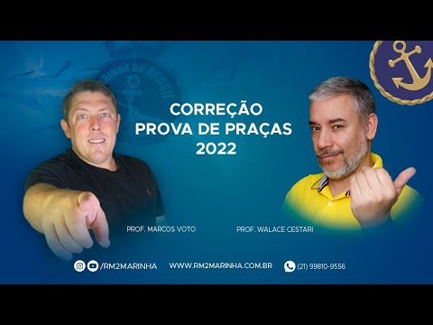 CORREÇÃO DA PROVA DE PRAÇAS - 2022