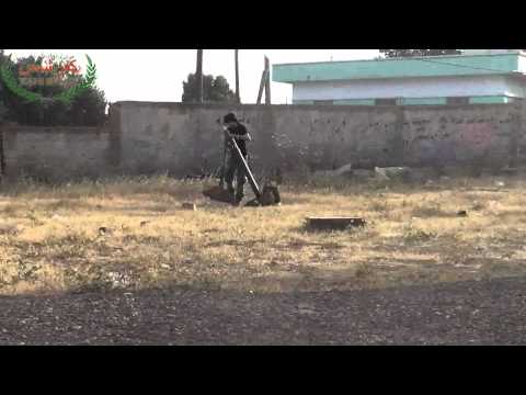 استهداف أحد حواجز النظام في بلدة كفر شمس بقذائف الهاون من قبل كتائب الجيش الحر في ريف درعا