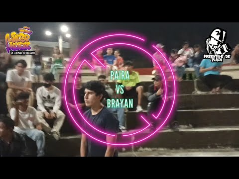 😱 PAIRA VS BRAYAN 💯 CUARTOS REGIONAL UNDERNORTE CHICLAYO FREESTYLE DE PLAZA BATALLAS DE RAP