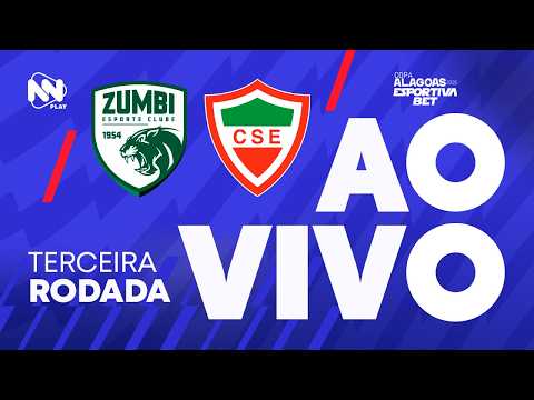 AO VIVO E COM IMAGENS | ZUMBI X CSE - 11/02/26 | COPA ALAGOAS 2026 | #LIVE