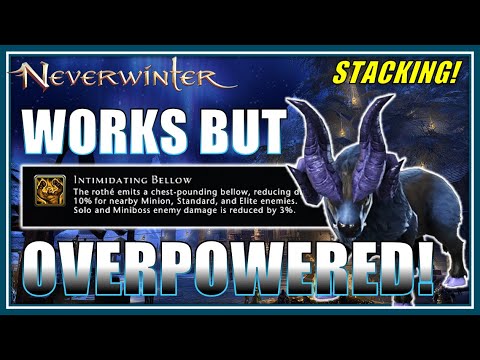 Riotous Rothe Companion Overperforming: Massively Reducing Boss Damage! (stacking) - Neverwinter M27