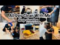 ALL DAY CLEAN WITH ME ULTIMATE CLEANING LAUNDRY MOTIVATION