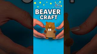 DIY Beaver Craft Using Toilet Paper Roll | Easy Kids Animal Craft Idea #diy #craft #craftyfun #kids