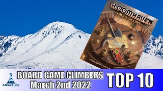 Top 10 Board Game Climbers for Week Ending in March 2nd 2022