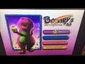 Barney S Great Adventure THE MOVIE Menu