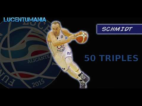 Devin Schmidt - 50 primeros triples