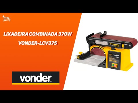 Lixadeira Combinada LCV375 370W   - Video