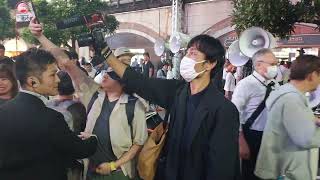 アンチが歌う参政党応援ソング #街頭演説 #参政党 #妨害 #しばき隊 #ラブソング