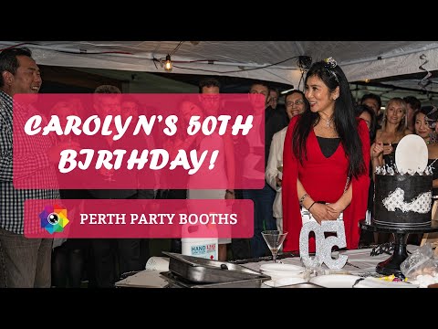 Perth Party Booths video.