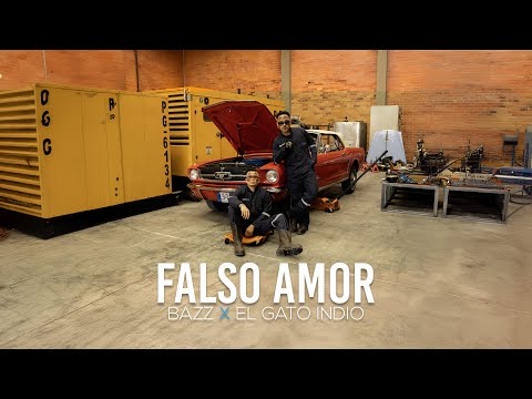 Falso Amor - Bazz, El Gato Indio  (Video Oficial)