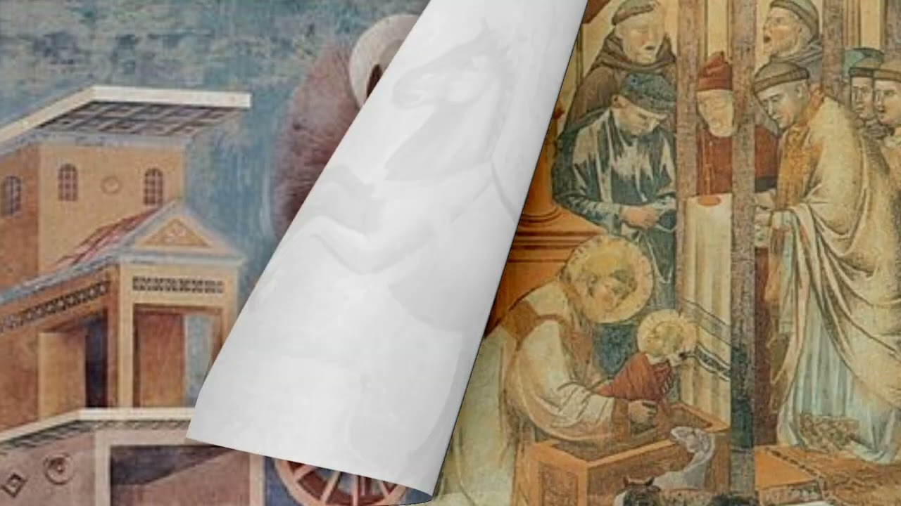 Gli affreschi di Giotto nella Basilica di San Francesco d'Assisi. @Passatoetela