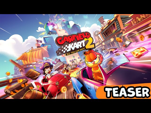 GARFIELD KART 2 – ALL YOU CAN DRIFT SWITCH video