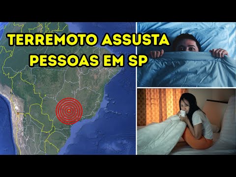 TERREMOTO acorda MORADORES de Itajobi em São Paulo!