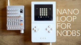 Video thumbnail for Tutorial: Make Music with Nanoloop for Analogue Pocket /GameBoy Advance Tutorial by VVLV Music