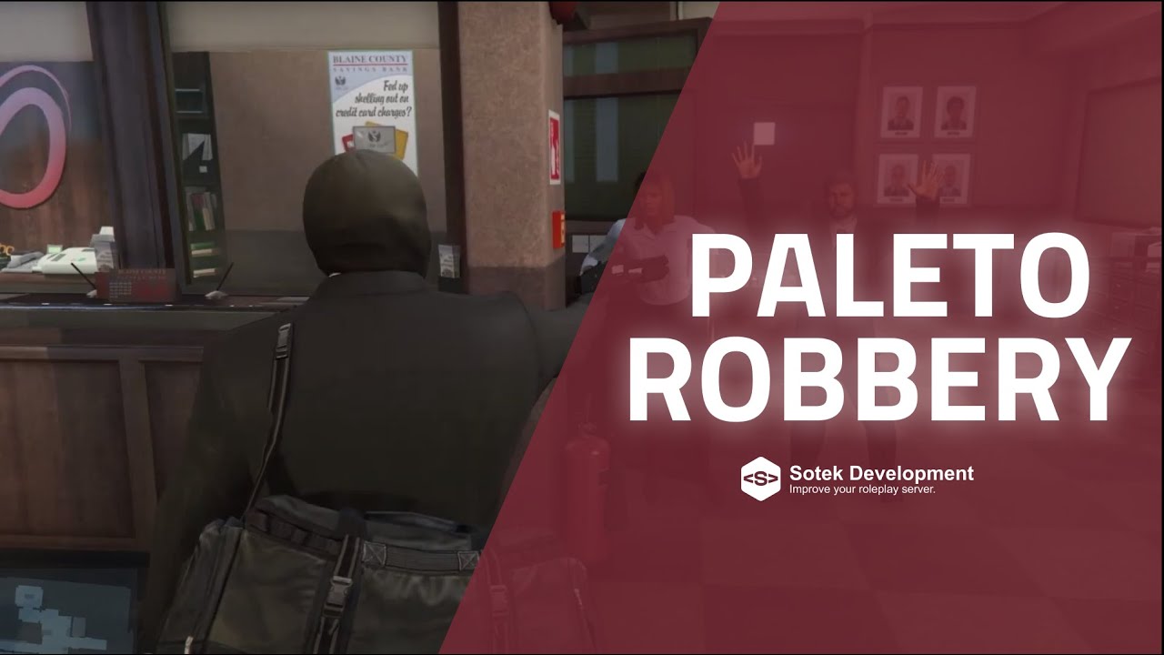 [ESX, QBCORE, STANDALONE... ] Paleto Robbery thumbnail 2