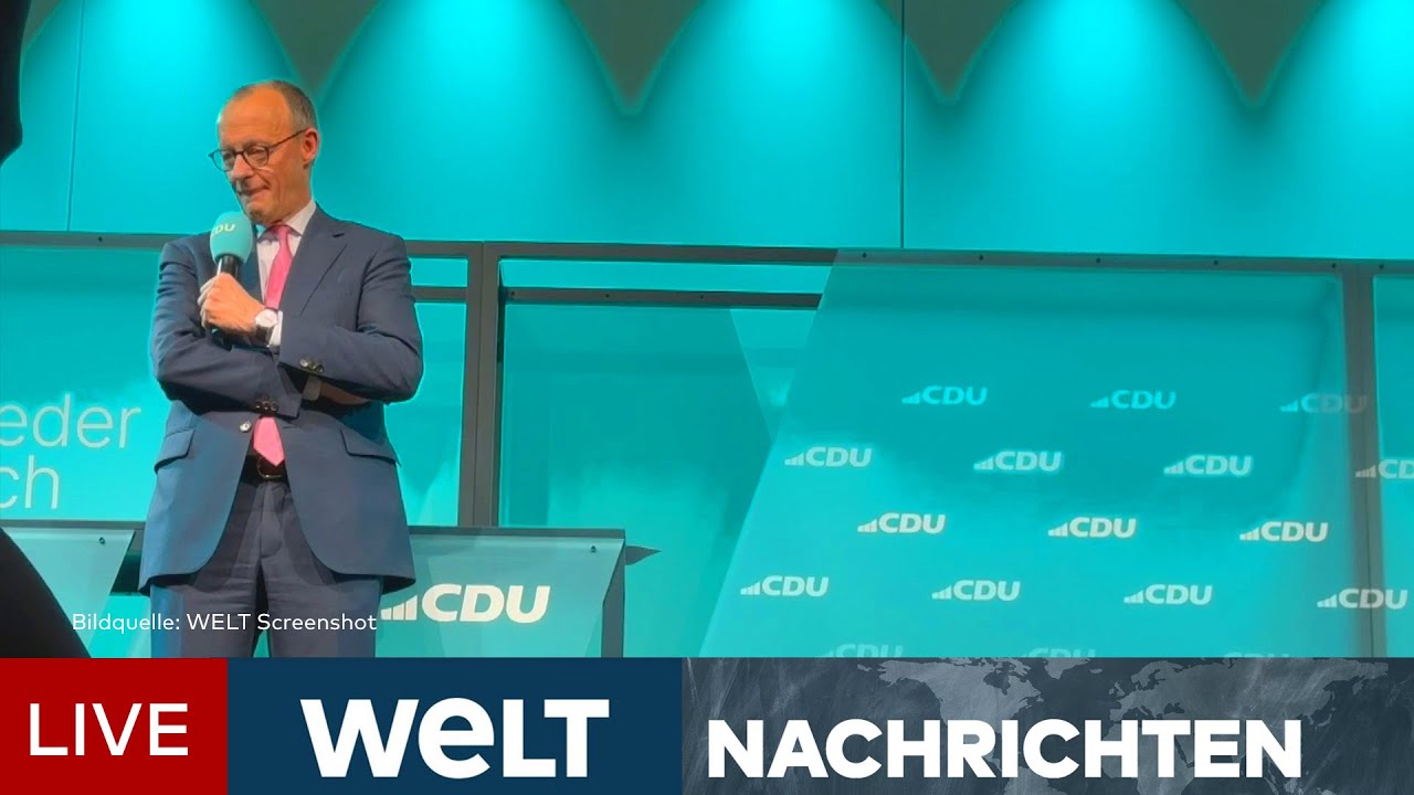 DEUTSCHLAND: Wie weiter, Friedrich Merz? CDU-Asylgesetz im Bundestag gescheitert! I WELT LIVESTREAM