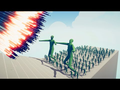 100x ZOMBIE + 2x GIANTS vs 2x Every God - Totally Accurate Battle Simulator