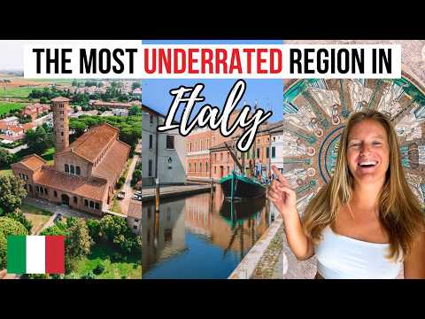 ITALY'S HIDDEN GEM! Discover RAVENNA, CERVIA & COMACCHIO in Emilia Romagna! 2025 Italy Travel Guide