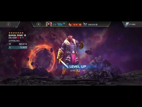Taking 7★ BARON ZEMO to RANK 3! | MCoC Rank Up 🔥