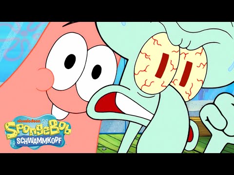 SpongeBob | 1 Stunde Patrick nervt Thaddäus! 🐙⭐ | SpongeBob Schwammkopf
