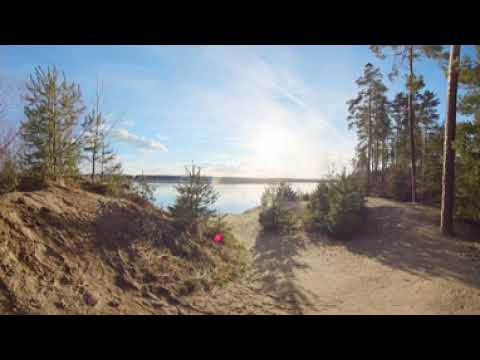 02 Drive through the Czech Republic to Austria. [ 4k , 360degree, VR ]