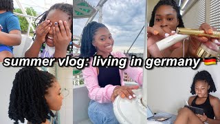 germany vlog: carnival, college rant, & styling my soft locs