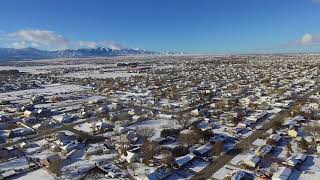 Riverton, Utah - Snow 1/21/2018