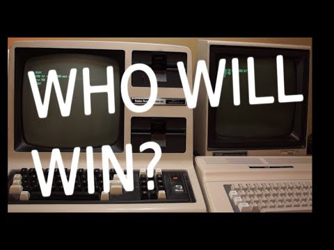 Z80 Model 4 vs 6809 Coco Retro Speed Challenge