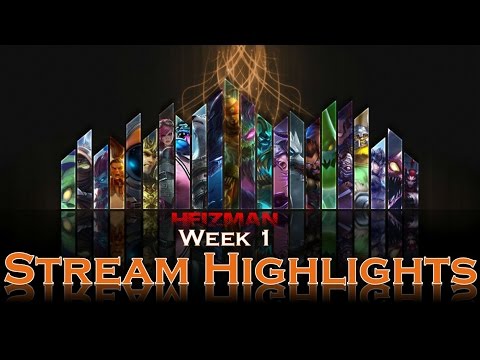 Heizman's Stream Highlights Week 1