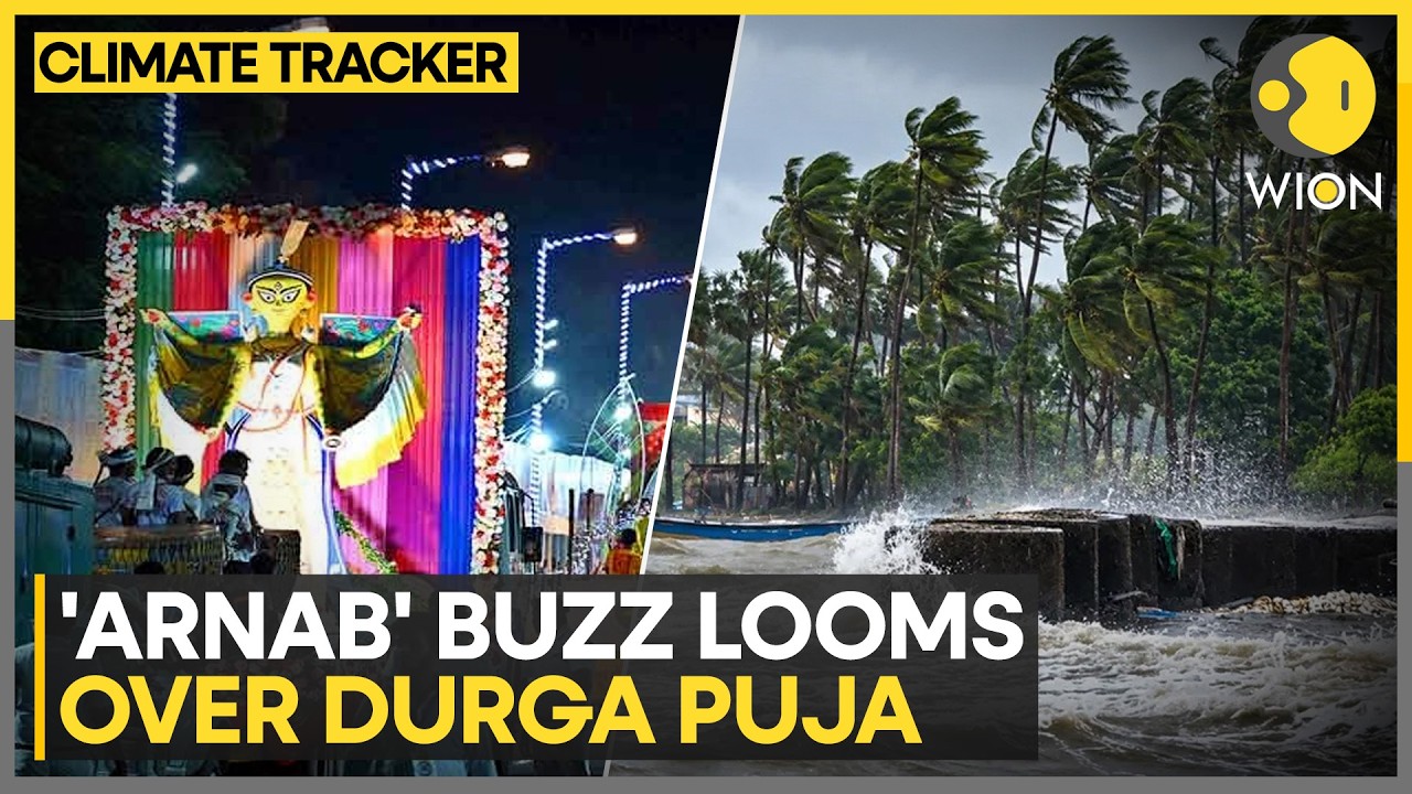 Kolkata Puja Braces For Rain: North Bengal Hills On Heavy Rain Alert | WION Climate Tracker