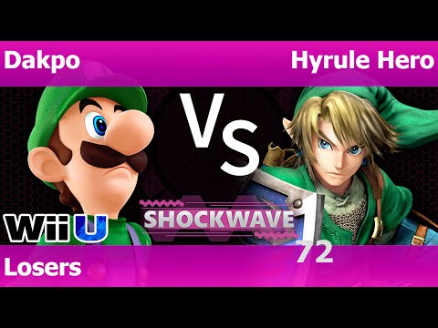 SW 72 - FX | Dakpo (Luigi) vs Hyrule Hero (Link) Losers - Smash 4