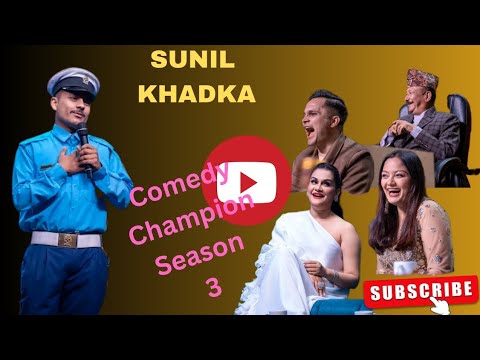 SUNIL KHADKA // NEPAL TRAFFIC POLICE // #comedychampionseason3 #comedy #nepal