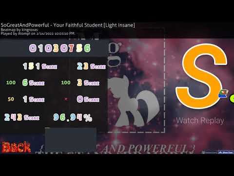 SoGreatAndPowerful - Your Faithful Student (Light Insane) +DT