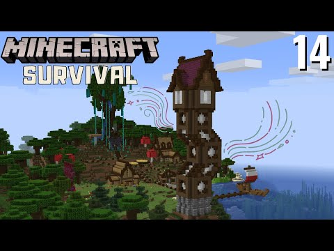 Mars - Building an Alchemy Wizard Tower - Minecraft 1.16.3 Survival Let's Play | Ep.14