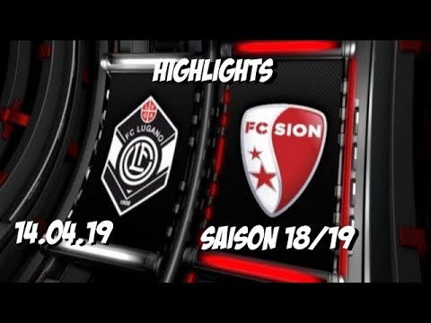 Highlights: Fc Lugano vs Fc Sion (14.04.19)