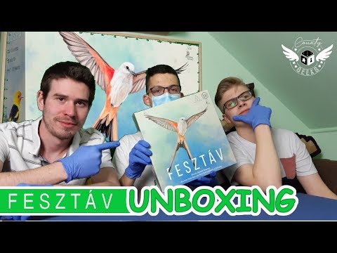 Fesztáv játékbontás / Hú de szép (Dani, Bence, Boly) - County Geeks